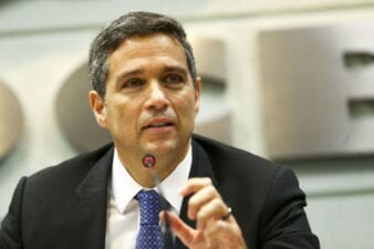 Imagem mostra o presidente do BC, Roberto Campos Neto.