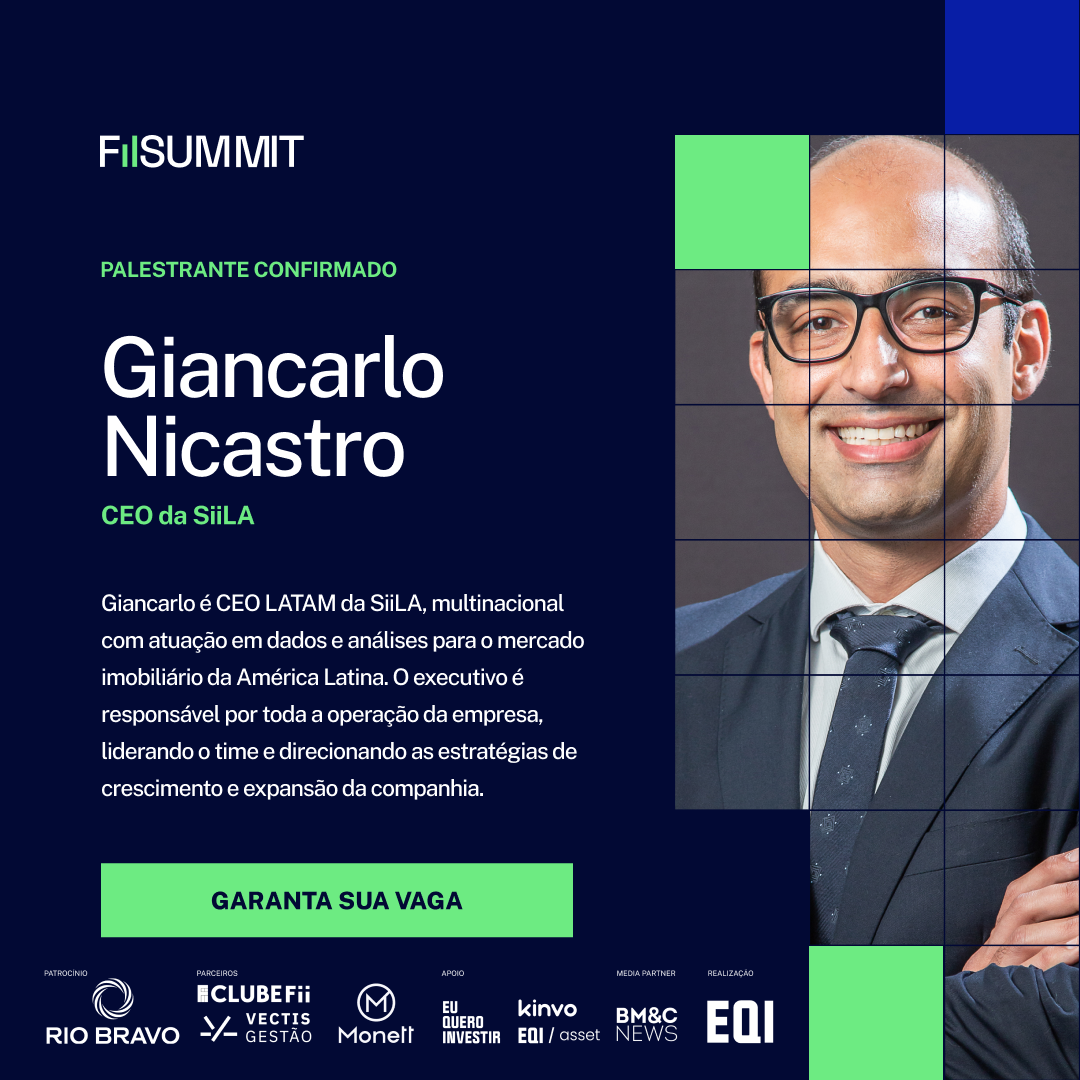 banner FII Summit com Giancarlo Nicastro