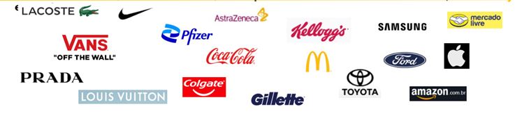 logos de marcas estrangeiras