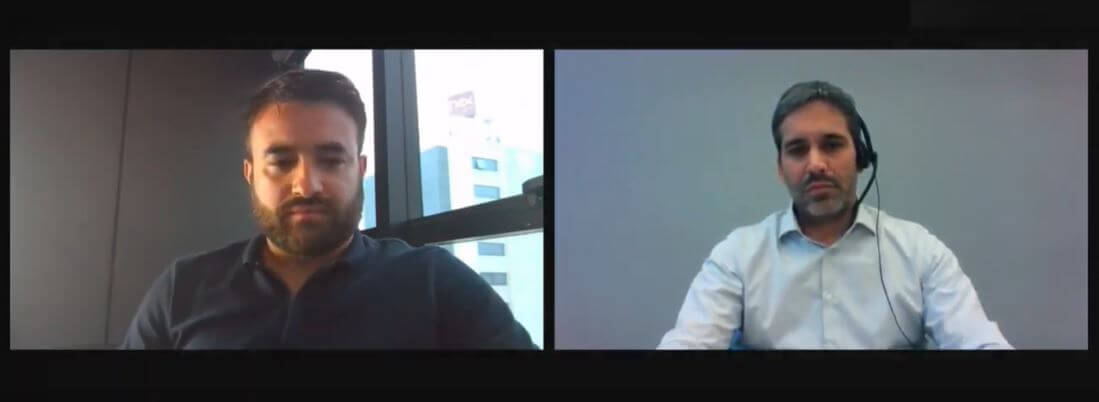 Edgar Abreu e Marcelo Flora na Money Week Edgar Abreu e Marcelo Flora na Money Week