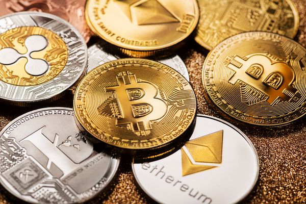 Ilustração Criptomoedas
