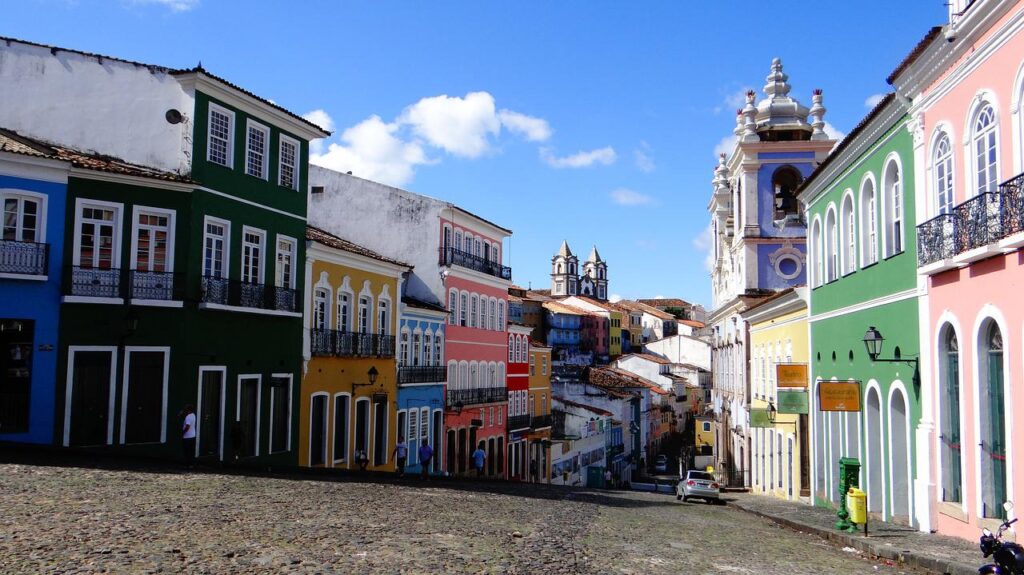 Imagem mostra cidade do interior do Brasil