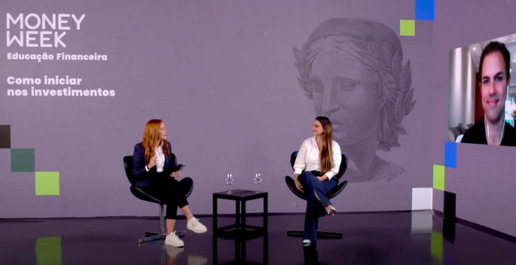 foto de Júlia Wazlawick durante a Money Week