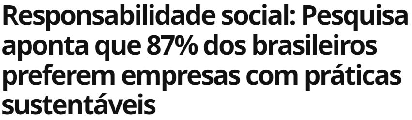 título de matéria jornalística