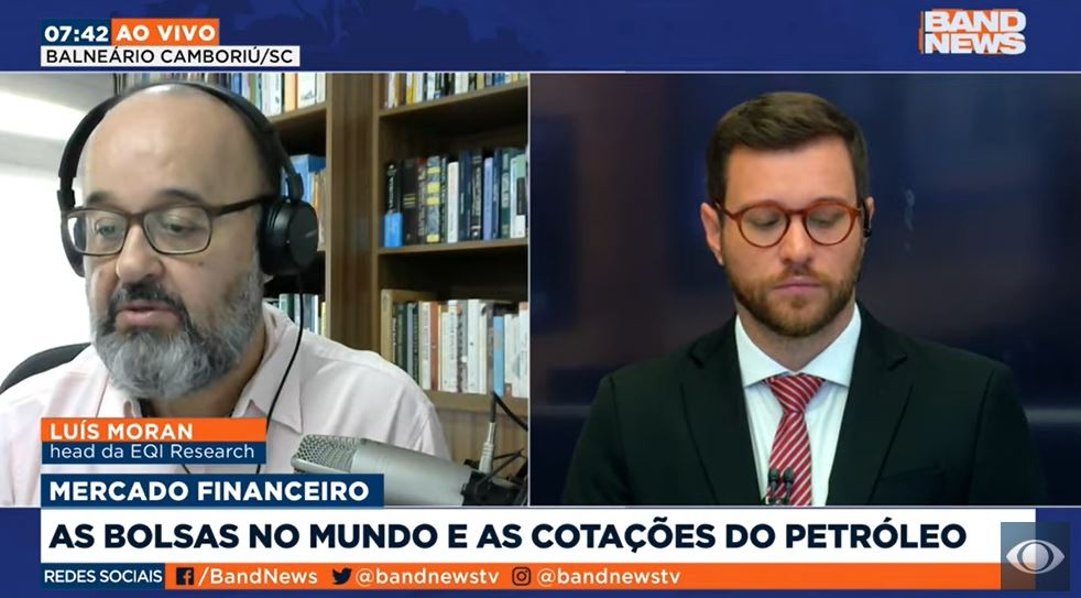 foto de entrevista Moran à Band