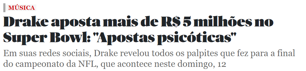 Imagem de título de notícia jornalística