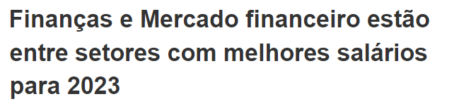 título de matéria jornalística