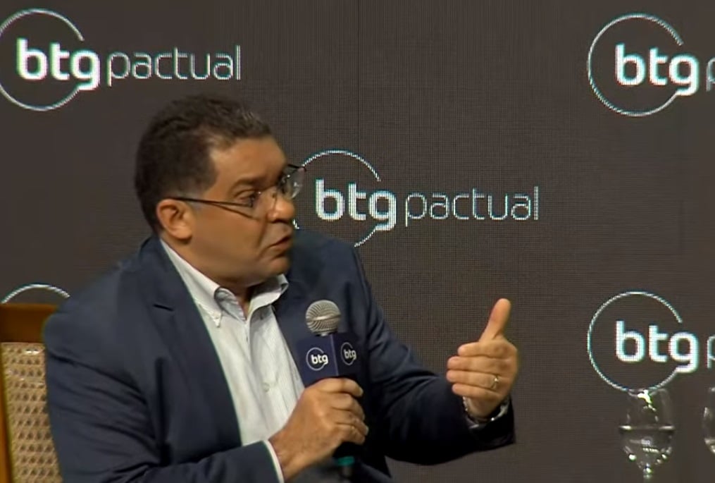 Mansueto Almeida, economista-chefe do banco BTG Pactual, durante a CEO Conference