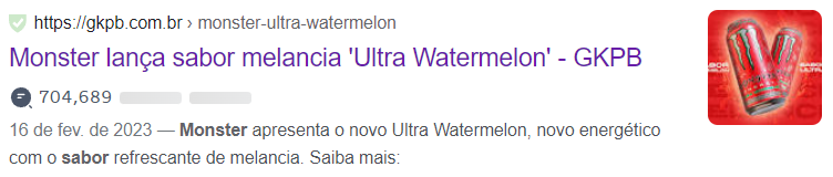 Notícia do portal Gkpb