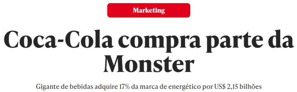 Notícia do portal Meio&Mensagem