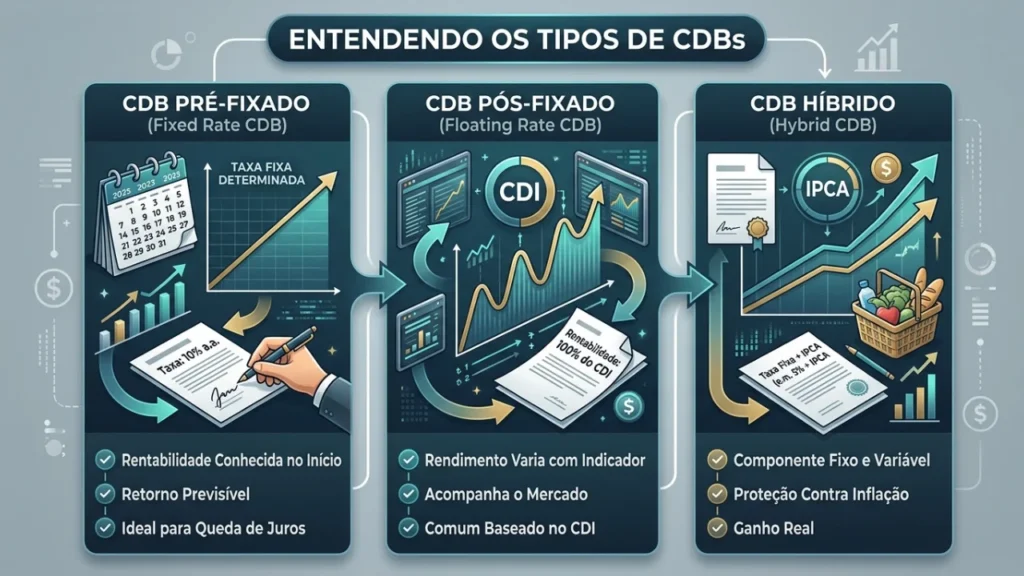 Tipos de CDB