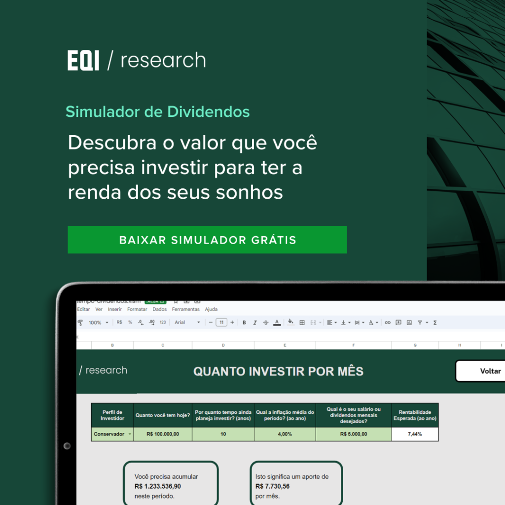 Banner do portal EuQueroInvestir