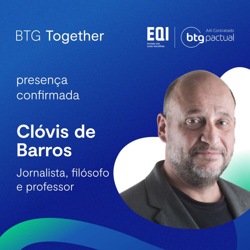 Clóvis de Barros estará no BTG Together