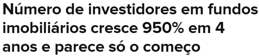 Manchete do portal Valor Investe