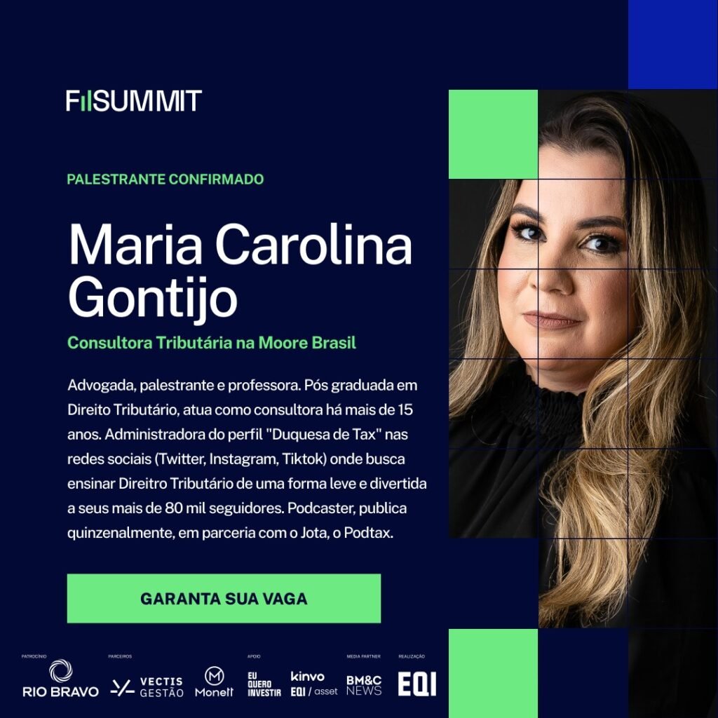 Maria Carolina Gontijo, a Duquesa de Tax, participante do FII Summit