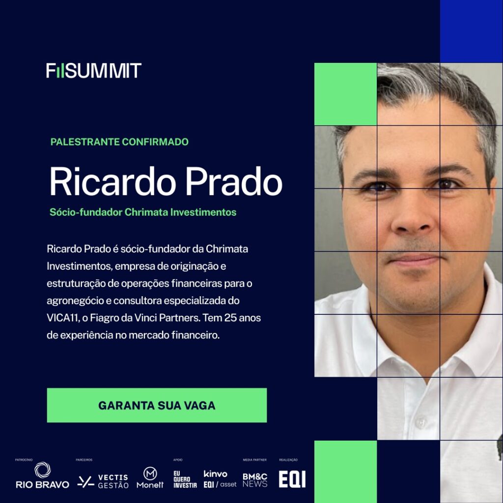 Ricardo Prado, sócio-fundador da Chrimata Investimentos