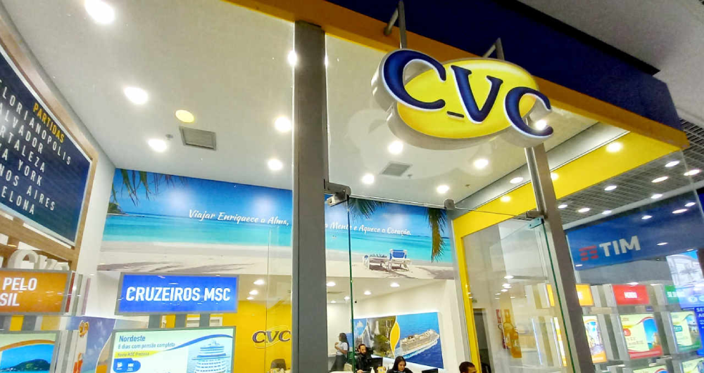 CVC (CVCB3) tem prejuízo de R$ 87,5 mi no 3TRI23