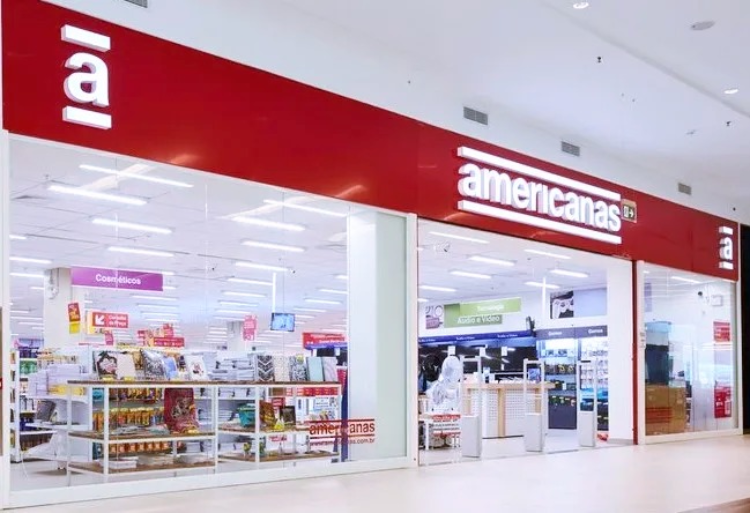 Americanas AMER3 - Imagem mostra uma das lojas da empresa que está em recuperação judicial