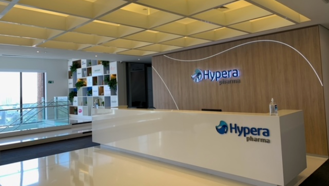 Imagem mostra sede da Hypera.
