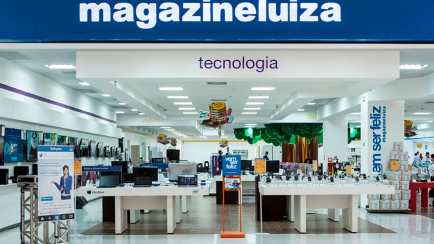 Imagem mostra uma das lojas do Magazine Luiza.