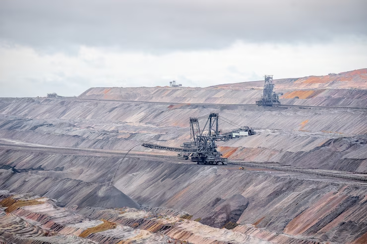 Mina de ferro, uma das principais commodities do mundo