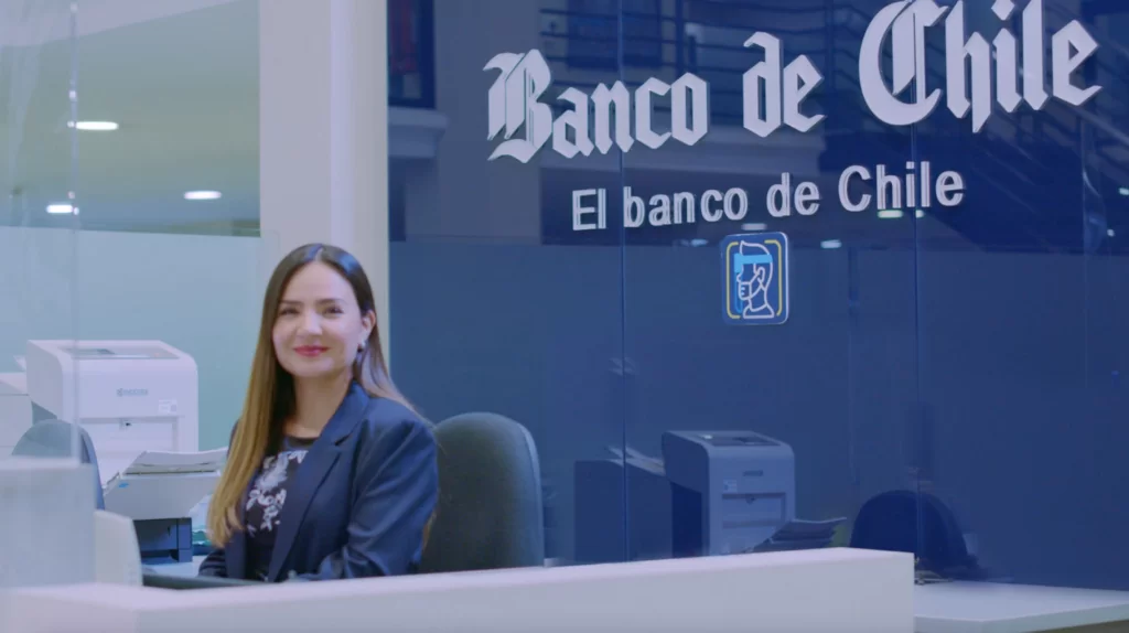 Recepção do Banco de Chile - Créditos: divulgação 