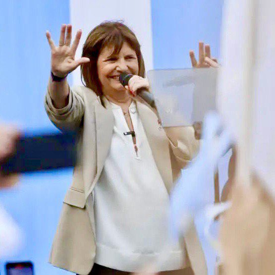Patricia Bullrich, candidata nas eleições da Argentina