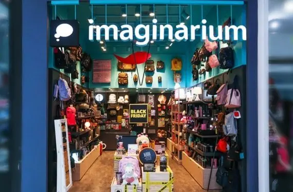 Americanas (AMER3) desiste de vender grupo dono da Imaginarium; imagem mostra fachada da loja de presentes