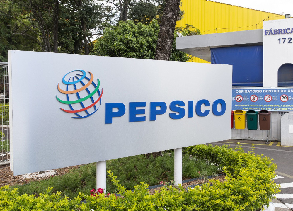 Fachada da fábrica da PepsiCo em Itu (SP).