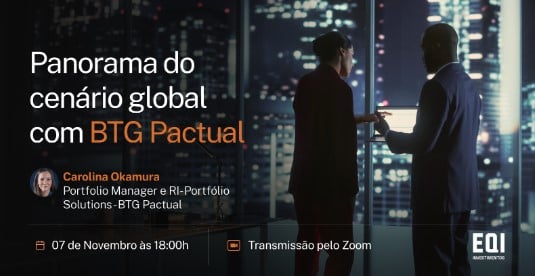 banner do evento: panorama do cenário global