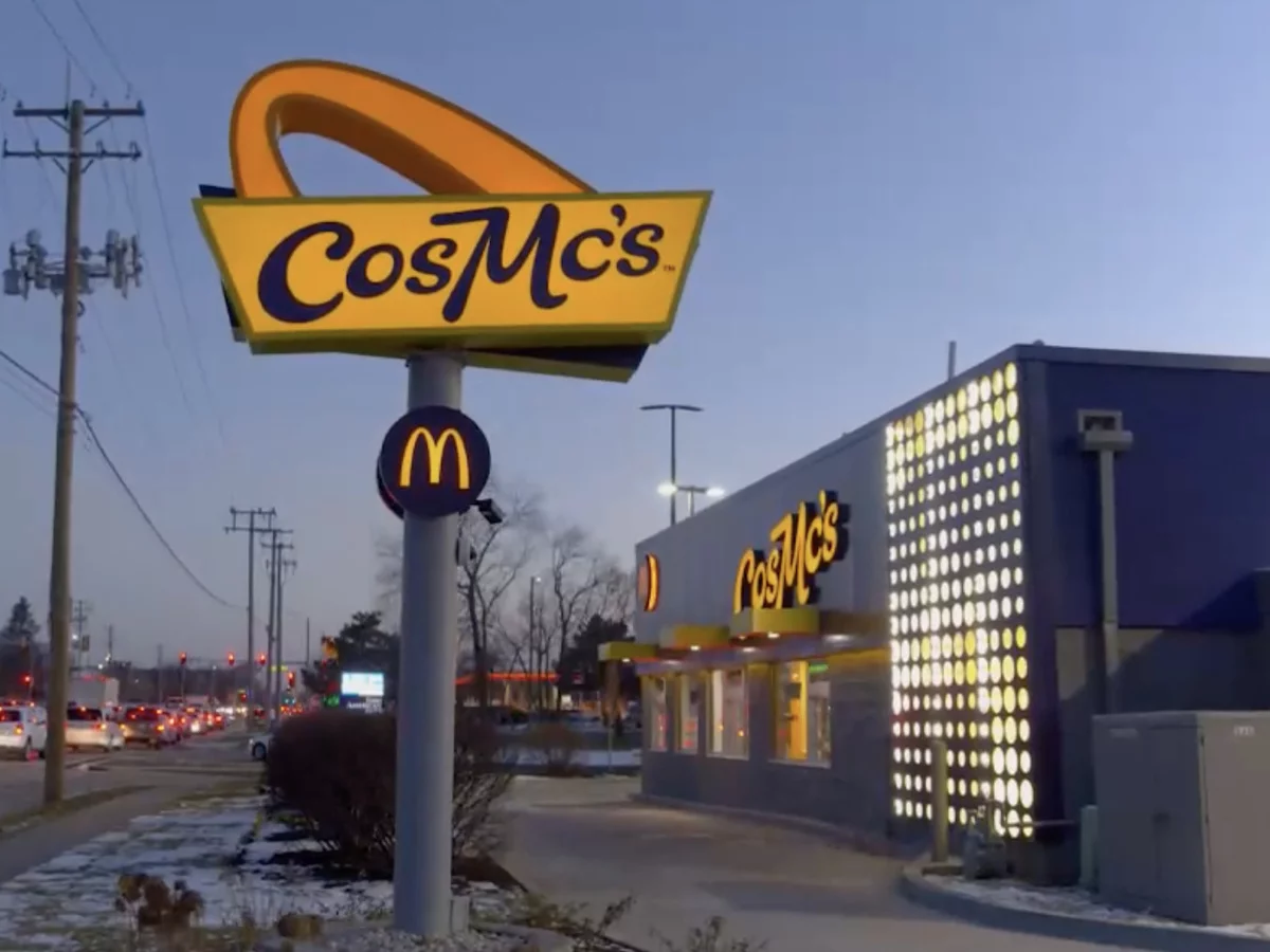 McDonald’s lançará uma nova rede de restaurantes chamada CosMc's