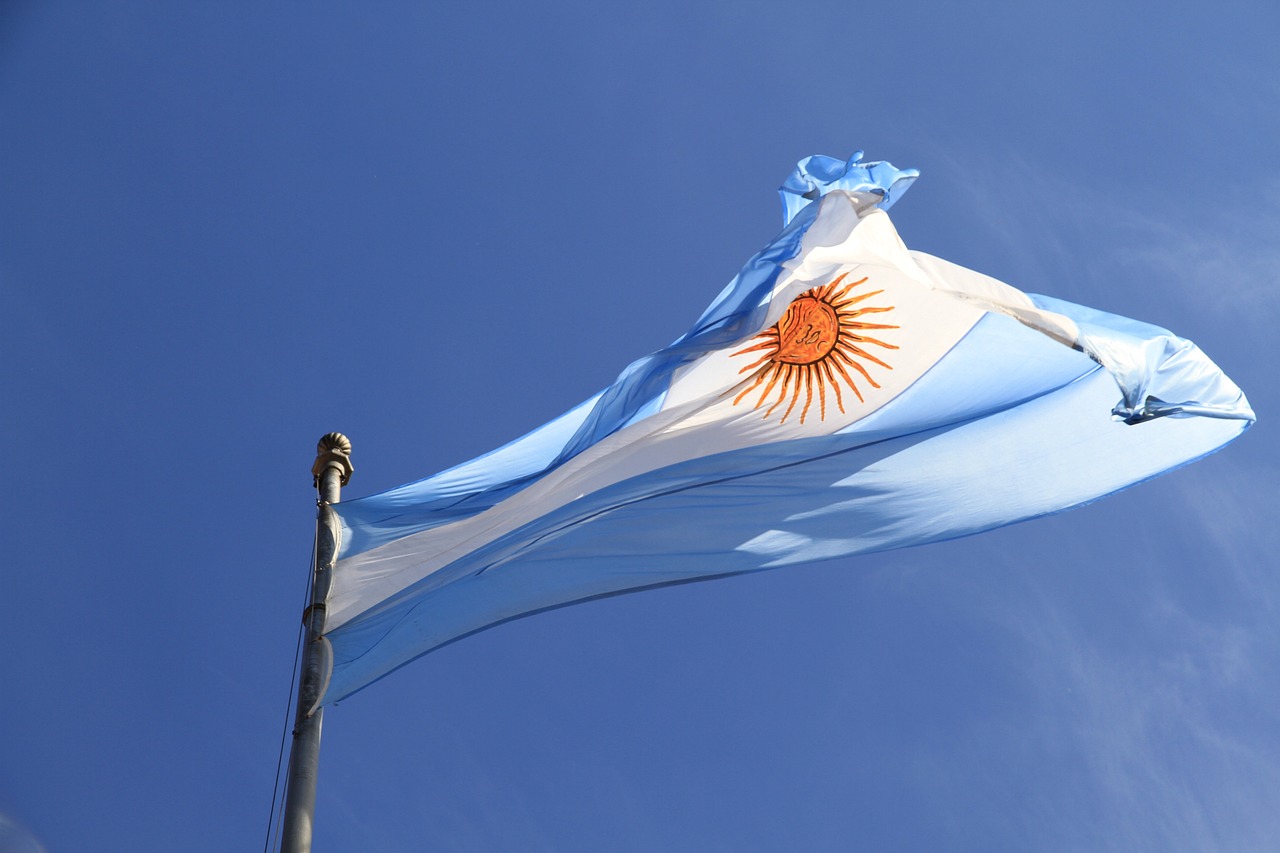 Bandeira para matéria do Banco Central da Argentina