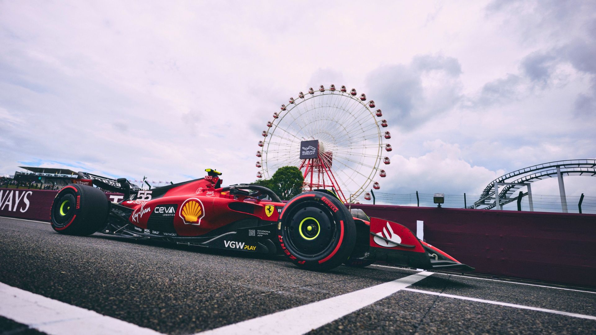 Carro de Fórmula 1 Ferrari