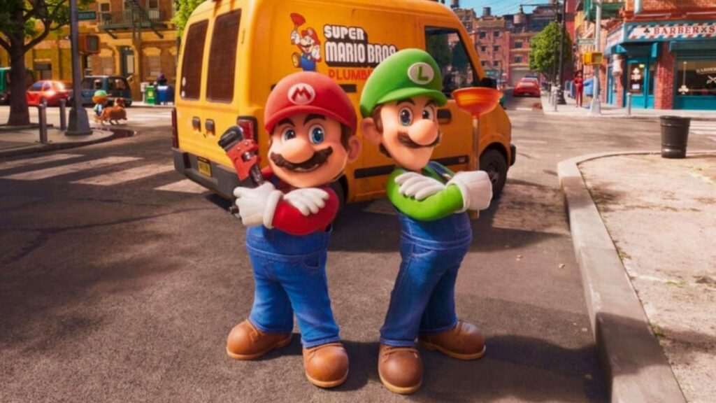 Cartaz do filme do Super Mario Bros