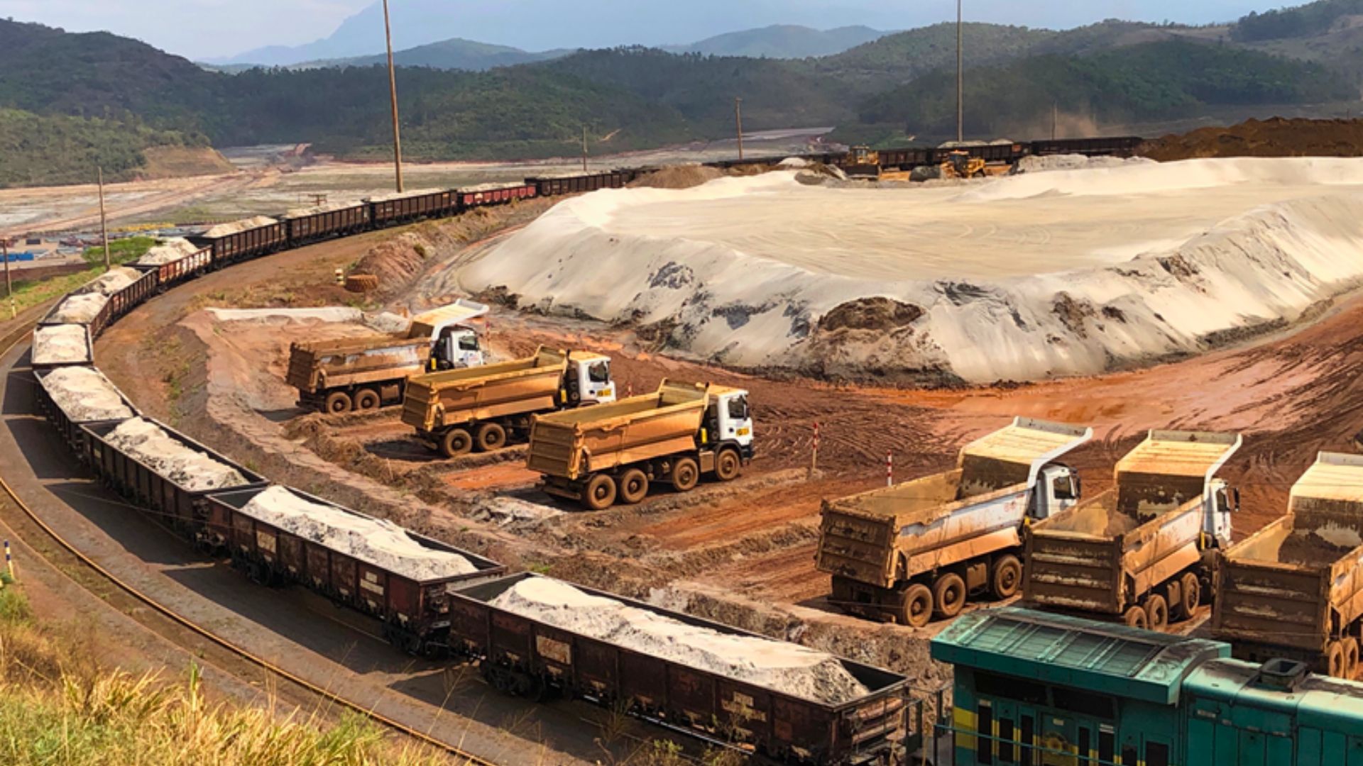 Estoque minério de ferro da Vale