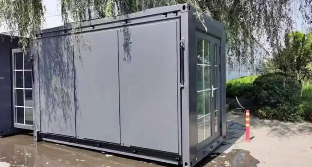 Amazon vende casa container DOINUO Mobile Expandable Prefab. Imagem: Reprodução/Amazon