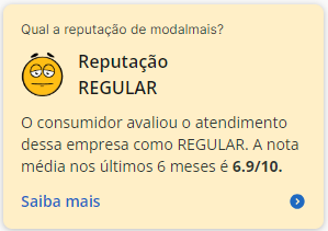 Melhor corretora de investimentos. Reputação Reclame Aqui Modalmais.