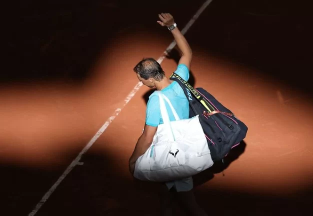 Nadal se despede de Roland Garros