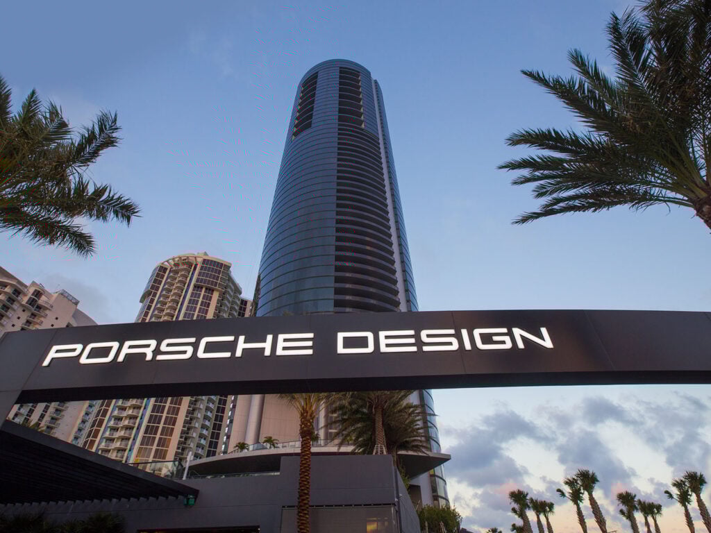 Marcas de luxo: Porsche Design Tower/Divulgação