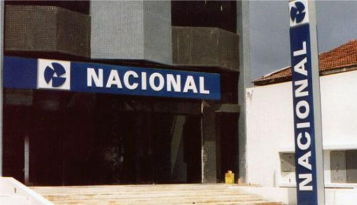Antiga fachada de agência do Banco Nacional