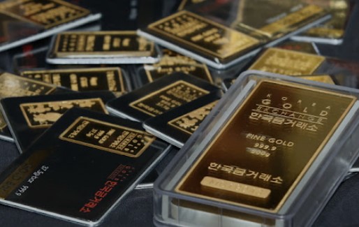 barras de ouro em lojas de conveniênica na Coreia do Sul