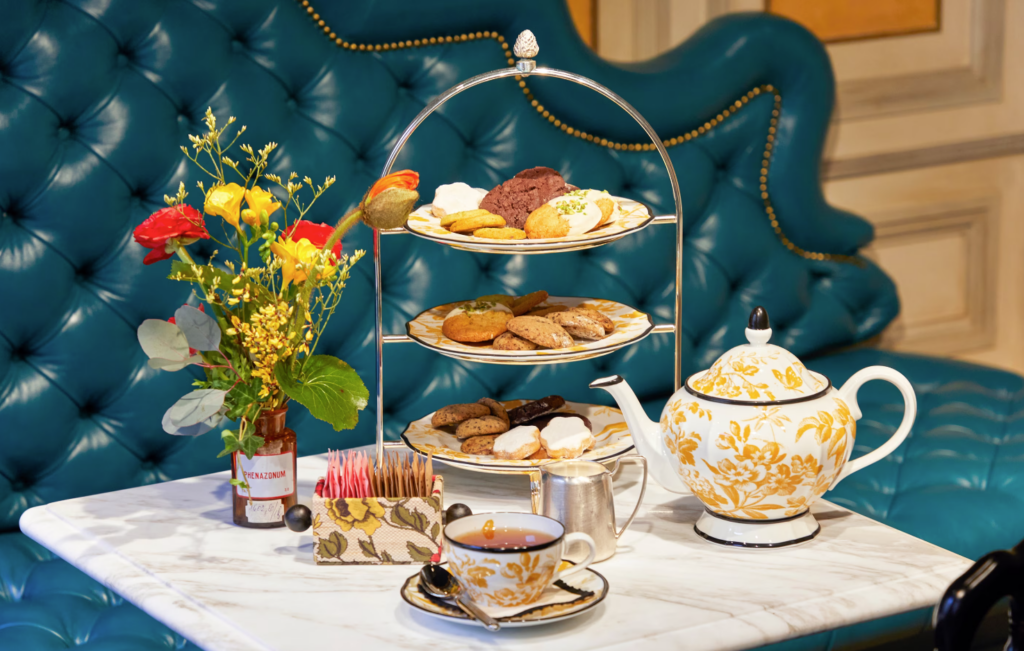 Cafeterias de luxo. Gucci Giardino 25