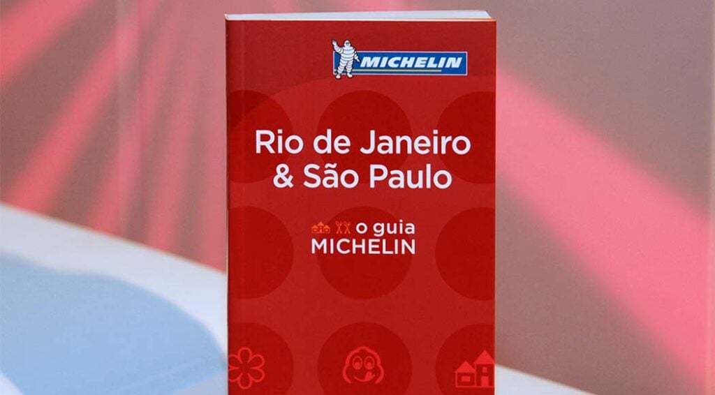 Guia Michelin Rio de Janeiro & São Paulo. Reprodução / Divulgação