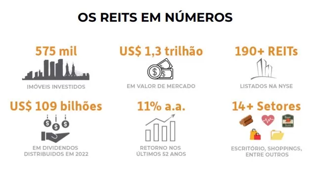 infográfico REITs