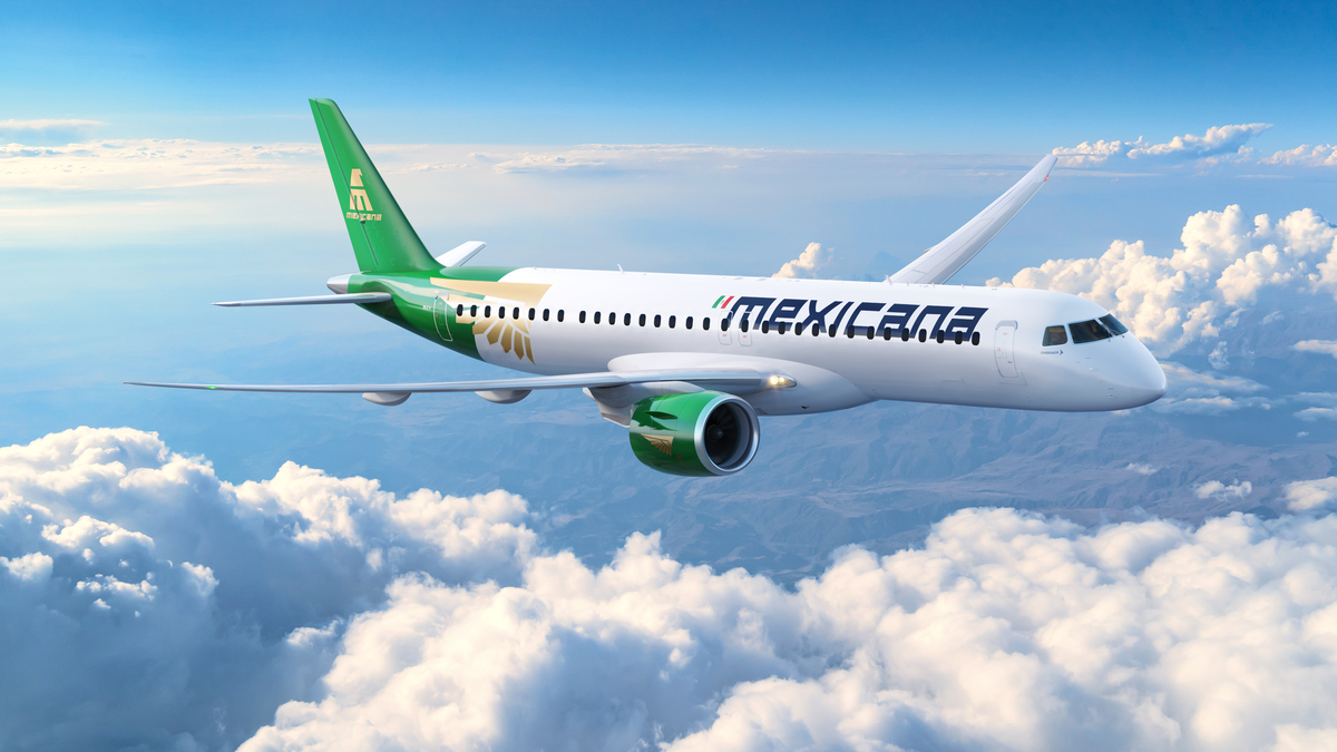Mexicana de aviación comprará 20 aviões da Embraer
