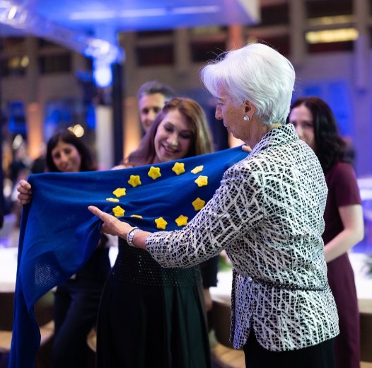 Banco Central Europeu corte de juros: foto de Christine Lagarde, presidente do BCE