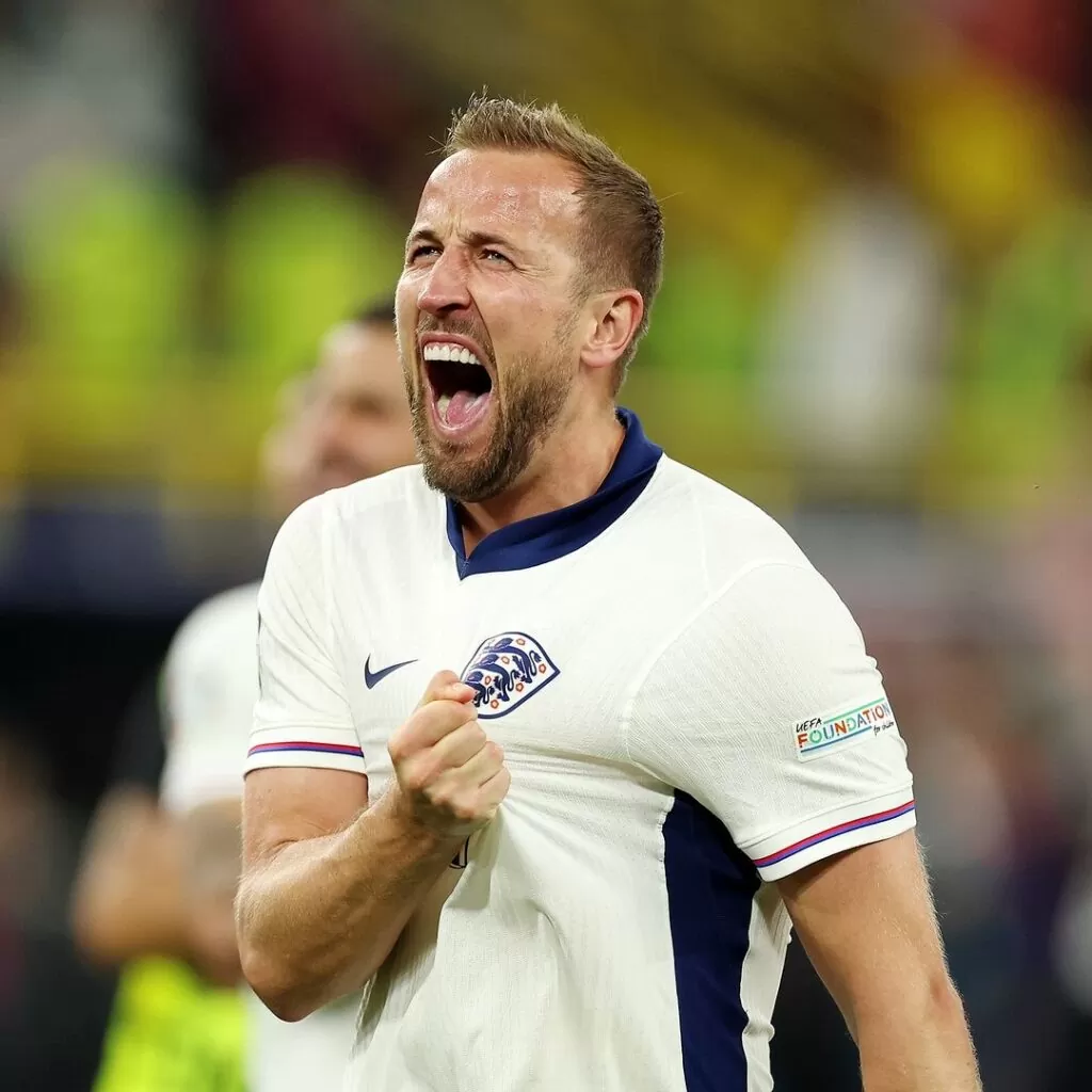 dia do futebol. harry kane.
