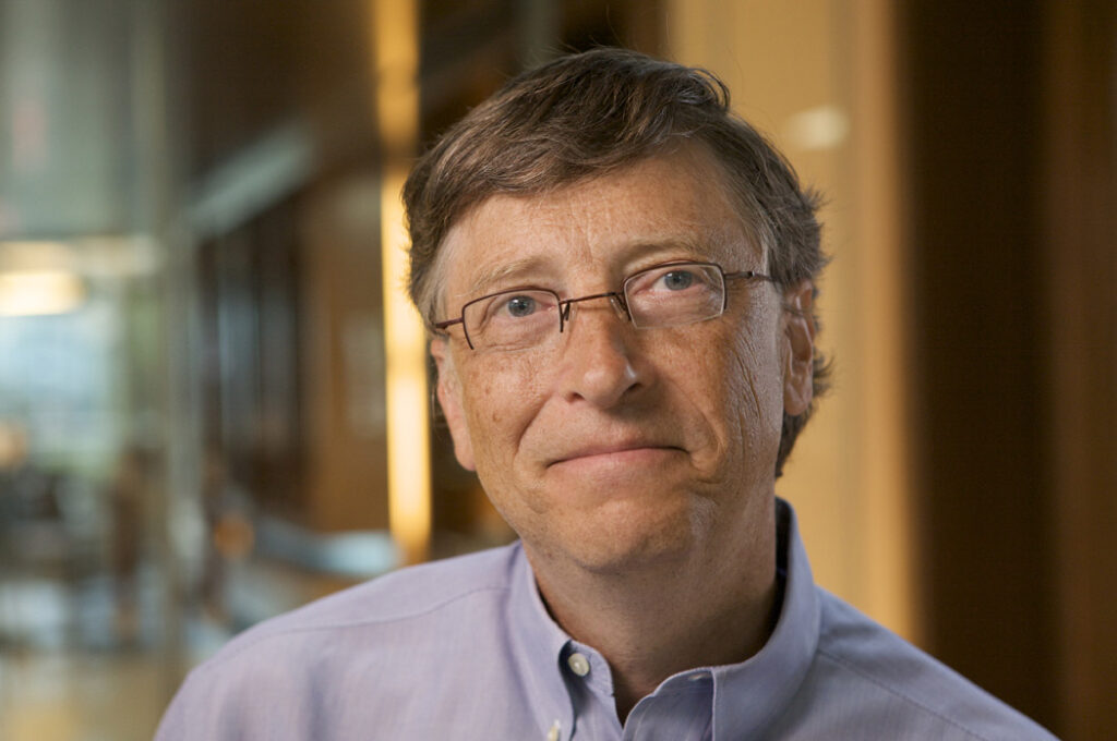Mais ricos do mundo. Bill Gates.