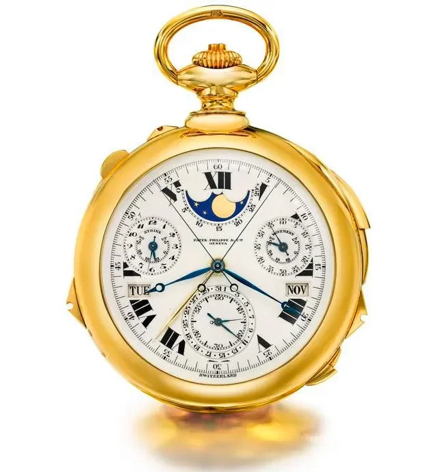 Relógios mais caros do mundo. Patek Philippe Henry Graves Supercomplication