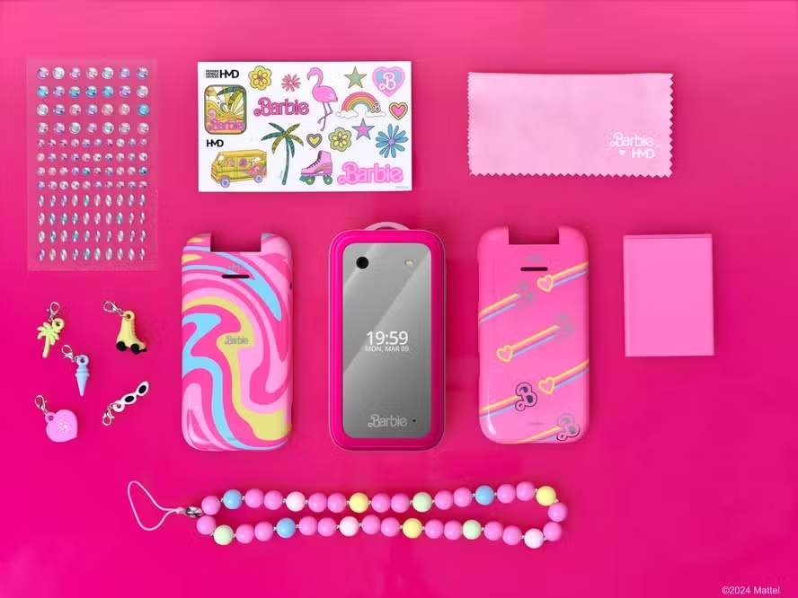 celular da Barbie
